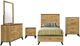 Coaster® Kaywood 5-Piece Natural Pine Twin Bedroom Set-0