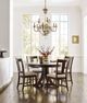 Kincaid® Kafe Mocha 44" Round Quad Dining Table-2