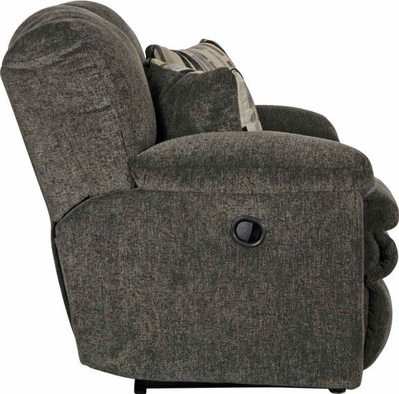 Catnapper® Tosh Pewter Reclining Sofa-4