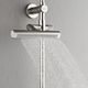 Forno Acqua AcquaFALL Brushed Nickel 24" Retrofit Shower System 1.8 GPM-2