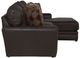 Jackson Furniture Denali 2-Piece Chocolate Right-Arm Facing Loveseat Sectional and Chaise-3