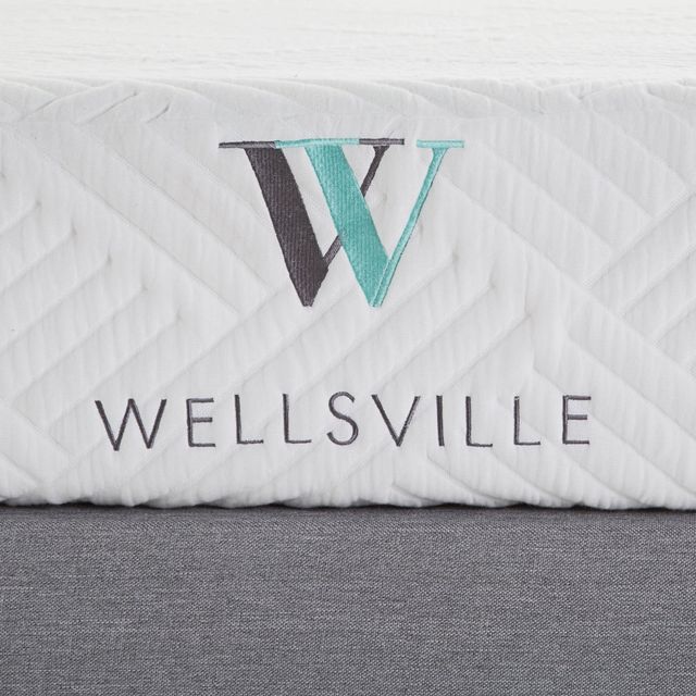 Malouf® Wellsville Double Jacquard King 8" Mattress Replacement Covers-2