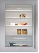 Sub-Zero® Classic 30" Stainless Steel Flush Inset Door Panel with Tubular Handle-1
