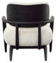 Dovetail Furniture Arcona Black/Ivory Occasional Chair-4