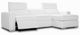 Jaymar Monaco Linea 30 2 Piece Illusion White Gr. 30 Sectional-1
