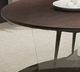 Natuzzi Editions Gira Brown Ash Small Round Dining Table-1