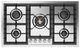 Ilve® Professional Plus II 36'' Stainless Steel Liquid Propane Gas Cooktop with Satin Trim-0