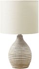 Monarch Specialties Inc. Ivory Resin/Ivory Shade Table Lamp -0