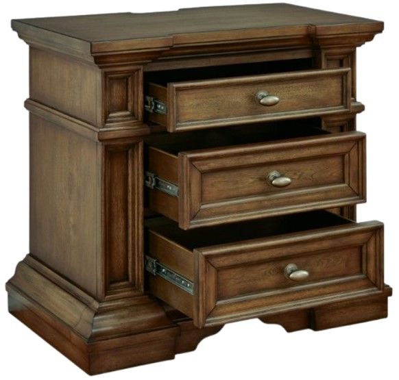Signature Design by Ashley® Frantanna Brown Nightstand-4