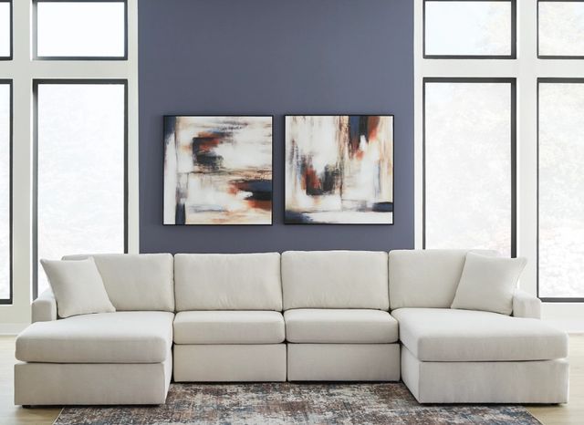 Signature Design by Ashley® Modmax 4-Piece Oyster U-Shape Sectional and Double Chaise-4