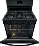 Frigidaire® 30" Black Free Standing Gas Range-2