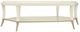 Michael Amini® La Rachelle Glass Top Cocktail Table with Medium Champagne Base -3