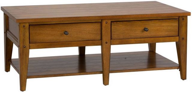Liberty Furniture Lake House Oak Cocktail Table