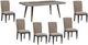 Magnussen® Home Ryker 7-Piece Nocturn Black/Coventry Grey Dining Set-0