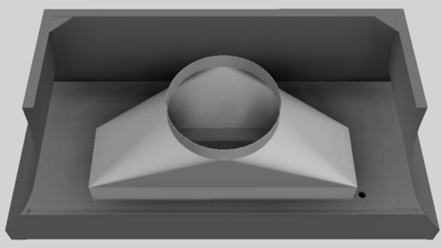Vent-A-Hood® Designer Series 54" Gunsmoke Wall Mounted Range Hood-3