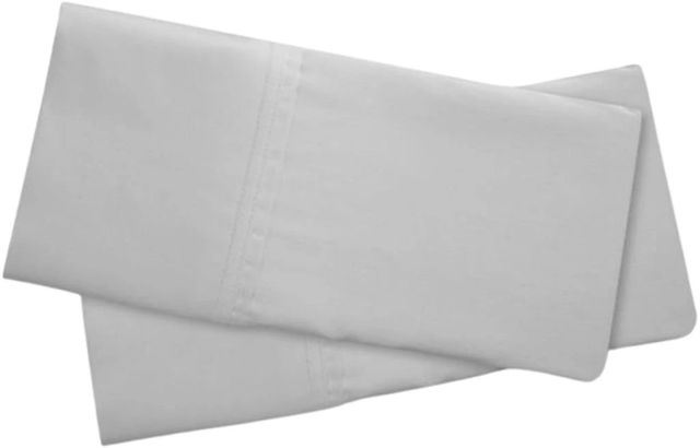 BEDGEAR® Hyper-Cotton™ 2-Piece Light Gray Queen Pillow Case Set-0