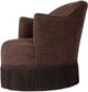 Four Hands Aurora Laughlin Plum Fringe Swivel Chair-4