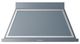 Ilve® Nostalgie II Noblesse 48'' Blue Gray Wall Mounted Range Hood with Chrome Trim-0