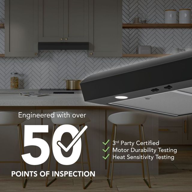 Broan-NuTone® MTR2 Series 30" White Under Cabinet Range Hood-1