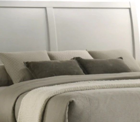 New Classic® Home Furnishings Ballard White Twin Sleigh Bed-2