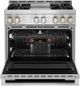 JennAir® RISE™ 36" Stainless Steel Pro Style Gas Range-3