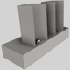 Vent-A-Hood® 54" Stainless Steel Contemporary Wall Mounted Range Hood-5