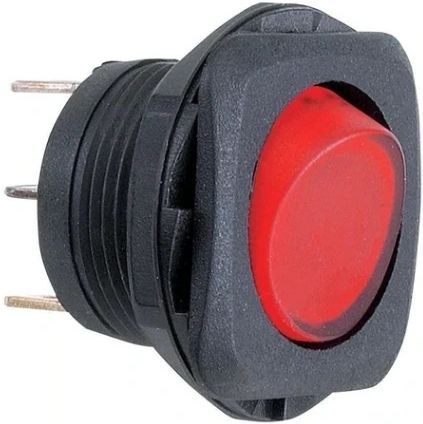 RadioShack SPST Rocker Switch (Neon)-0