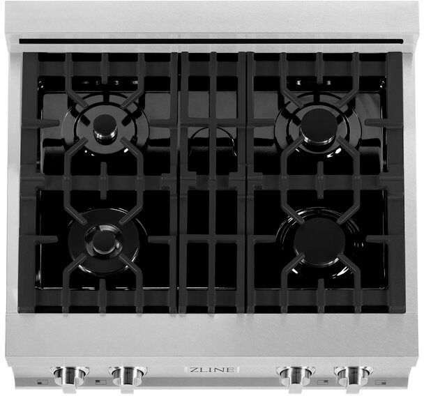 ZLINE Legacy 30" Satin Stainless Steel Gas Rangetop-3