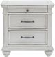 Benchcraft® Kanwyn 4-Piece Whitewash King Bedroom Set-3