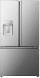 Hisense PureFlat 36” 22.4 Cu. Ft. Stainless Steel Freestanding Counter Depth French Door Refrigerator-0