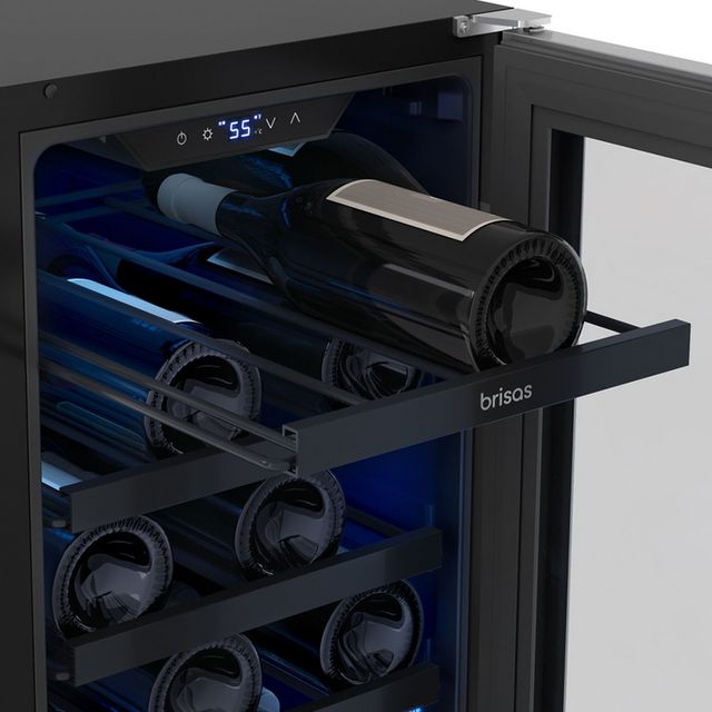 Zephyr Brisas 4.0 Cu. Ft. Stainless Steel Wine Cooler-2