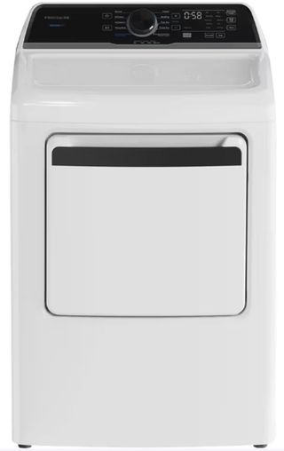 Frigidaire® 7 Cu. Ft. White Front Load Gas Dryer with Quick Dry Cycle