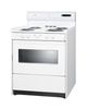 Summit® 30" White Freestanding Electric Range-2