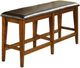 Winners Only® Brown Tall Dining Bench-0