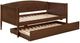 Coaster® Bozeman Medium Walnut Twin Daybed with Trundle-0