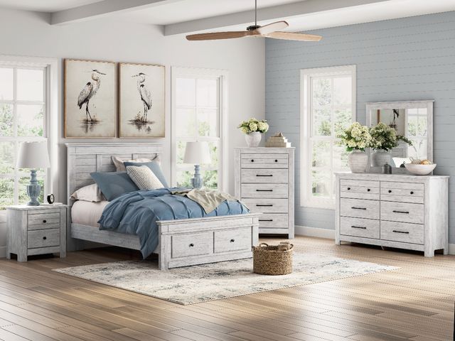 Signature Design by Ashley® Makidern Whitewash Dresser-4