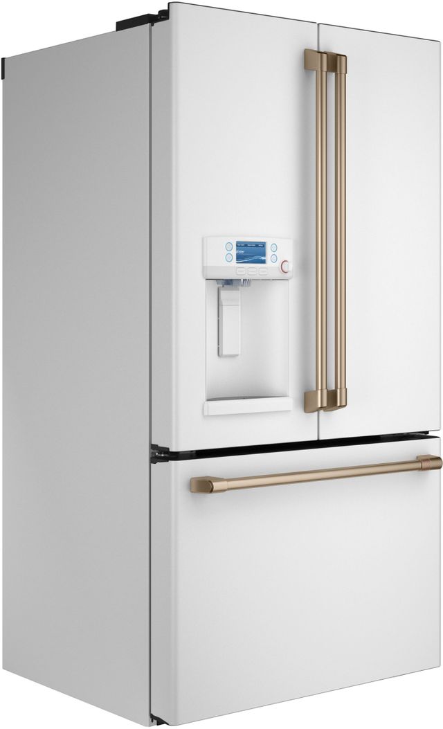 Café™ Matte White Refrigeration Side Panel - Right-1