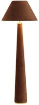 TOV Furniture Graham Chocolate Brown Velvet Floor Lamp-3