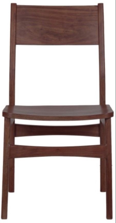 Porter International Designs Portola Walnut Dining Side Chair-1