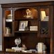 Liberty Furniture Chateau Valley Brown Cherry Jr Executive Credenza Hutch-1