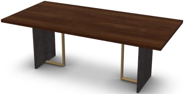 Amisco Customizable Zoel 84" Solid Birch Dining Table -1