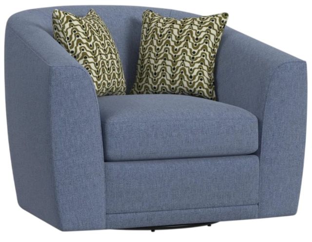 Flexsteel® Customizable Jewel Fabric Swivel Chair-0