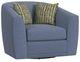 Flexsteel® Customizable Jewel Fabric Swivel Chair-0