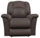 La-Z-Boy® Jasper Umber Leather Manual Wall Recliner-1