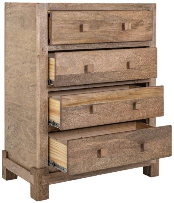 International Furniture Direct Atenas Brown Chest-4