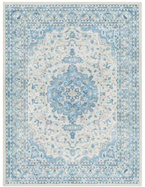 Surya Hera Blue 4'x6' Area Rug-0