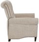 Olliix by Madison Park Cream Aidan Push Back Recliner-4