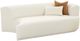 TOV Furniture Fickle Cream Right Arm Facing Modular Loveseat-0