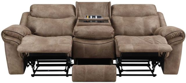 Steve Silver Co. Nashville Cocoa Manual Reclining Sofa-1