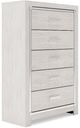 Signature Design by Ashley® Altyra 4-Piece White Twin Panel Bed Set-4